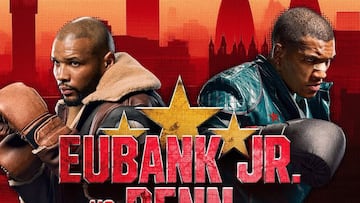 Este es el poster de la pelea entre Chris Eubank Jr. y Conor Benn.