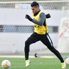 Falcao se queda fuera ante Valencia por leve molestia