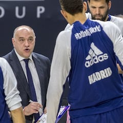 Pablo Laso: "Carlos Alocén y Felipe Reyes están tocados"
