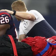 Lamar Miller sufre rotura de ligamento cruzado anterior