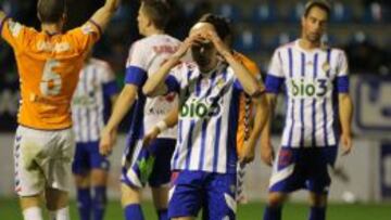 Pablo Infante se lamenta.