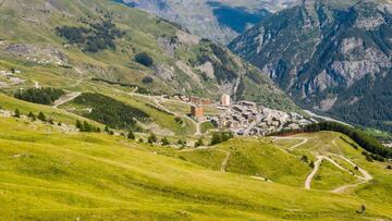 Imagen de la estación de esquí de Orcières-Merlette.