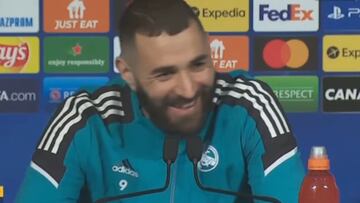 Le descolocó tanto la pregunta que le falló el subconsciente: el lapsus de Benzema