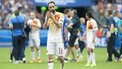 Juanfran agradece el apoyo de la afici&oacute;n. 