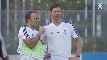 Xabi Alonso takes the reins of Real Madrid's Under-14s