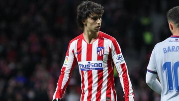Joao Félix, en un partido con el Atlético.