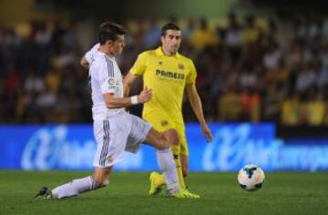 Villarreal - Real Madrid. Gareth Bale en su primer partido con los blancos.
