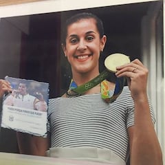 Carolina Marín deja la residencia Joaquín Blume