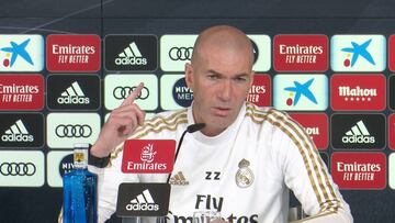 Zidane explicó en francés por qué da respuestas idénticas durante las ruedas de prensa