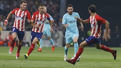 Atl&eacute;tico-Barcelona, partido de la primera vuelta