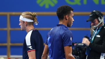 Davidovich sigue cerca de Aliassime, pero vuelve a perder