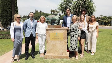 Inauguración de la Glorieta Lorenzo Sanz en Marbella.