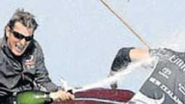 <b>CELEBRACIÓN. </b>La seriedad kiwi se convirtió en euforia.