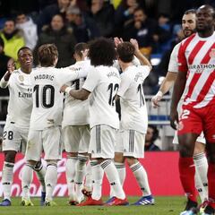 Resumen y goles del Real Madrid vs. Girona de cuartos de la Copa