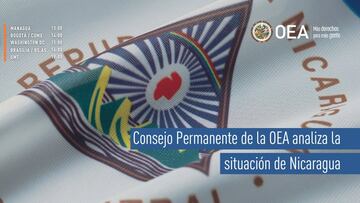 Consejo Permanente de la OEA analizó la situación de Nicaragua