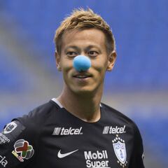 Puebla confunde en redes a Keisuke Honda con la marca de autos
