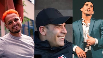 'Chicharito', Rafa Márquez y Rommel Pacheco