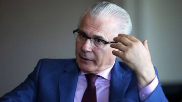 Baltasar Garzón en plena charla.