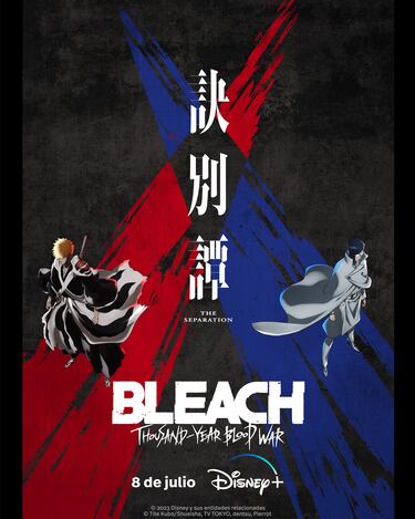 La parte 2 de Bleach Thousand-Year Blood War ya tiene fecha de estreno en Disney+