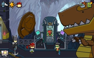 Captura de pantalla - Scribblenauts Unmasked: A DC Comics Adventure (3DS)