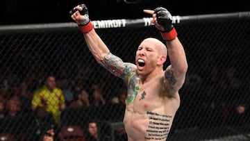 El peleador norteamericano Josh Emmett.