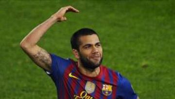 Guardiola prohíbe a Alves ir a un acto promocional