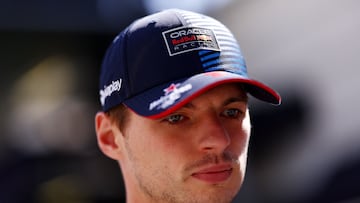 Max Verstappen en el GP de Azerbaiyán.