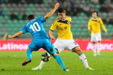 Colombia derrotó por la cuenta mínima a Eslovenia en duelo amistoso.