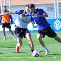 Felicidad en la vuelta a los entrenamientos de Osasuna