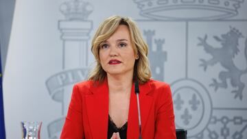 La ministra portavoz, Pilar Alegría