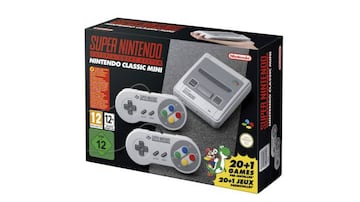 Revive los clsicos de la Super Nintendo con esta versin mini.