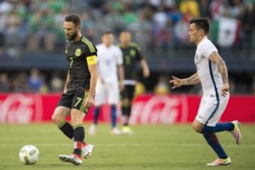 Chile vs México, en imágenes