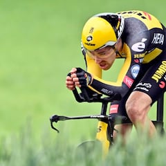 Dumoulin: "Una contrarreloj es poner el dedo en una puerta y cerrarla durante 45 minutos"