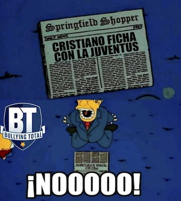 Los memes más divertidos tras el fichaje de Cristiano por la Juve