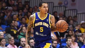 Juan Toscano, Santa Cruz Warriors