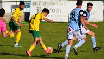 Imagen de un partido del Olivenza.