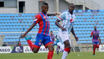 Partido de Copa BetPlay entre Unión Magdalena y América de Cali.