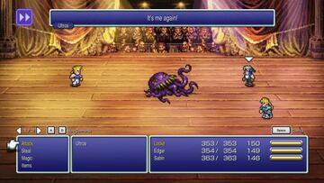 Final Fantasy VI en su versión Pixel Remaster