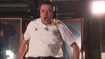 La locura de Roncero cuando Carvajal le descoloc¨® completamente con su Panenka para ganar