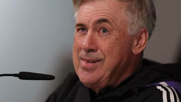 Carlo Ancelotti, entrenador del Real Madrid.