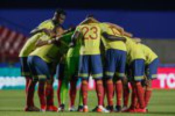 La Selección Colombia clasifica a octavos de final después de un cerrado partido contra Qatar en el estadio de Sao Paulo, Morumbí.