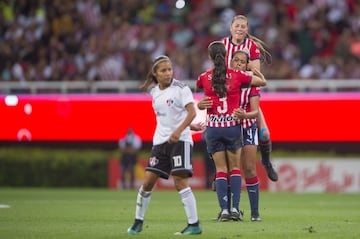Las Chivas sigue con el poderío y la hegemonía sobre las Margaritas de Atlas, con este resultado Chivas vuelve a la pelea por el liderato general del torneo, ya suma 23 unidades.