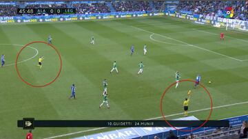 Aplauso para el árbitro: eso es saber dar una ley de la ventaja