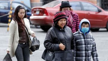 Emiten alerta amarilla para seis alcaldías por bajas temperaturas