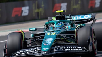 Fernando Alonso (Aston Martin AMR25). Hungaroring, Hungría. F1 2025.