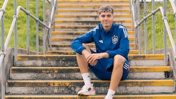 Gerard Hernández, jugador de la Sub-19.