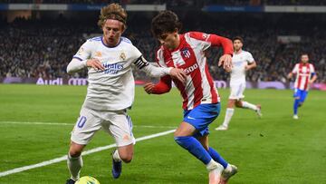 Jo&atilde;o F&eacute;lix, durante el partido contra el Real Madrid. 