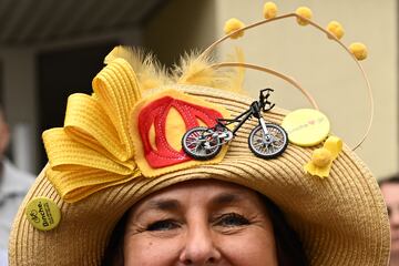 Una seguidora durante la sexta etapa del Tour de Francia 2022.