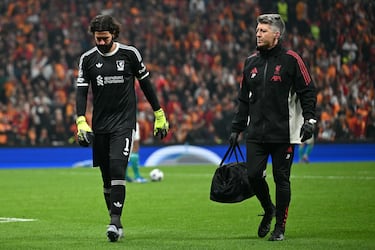 Alison, roto; Madrid perdió