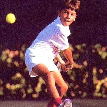 10 fotos inéditas de Rafael Nadal, leyenda española del tenis